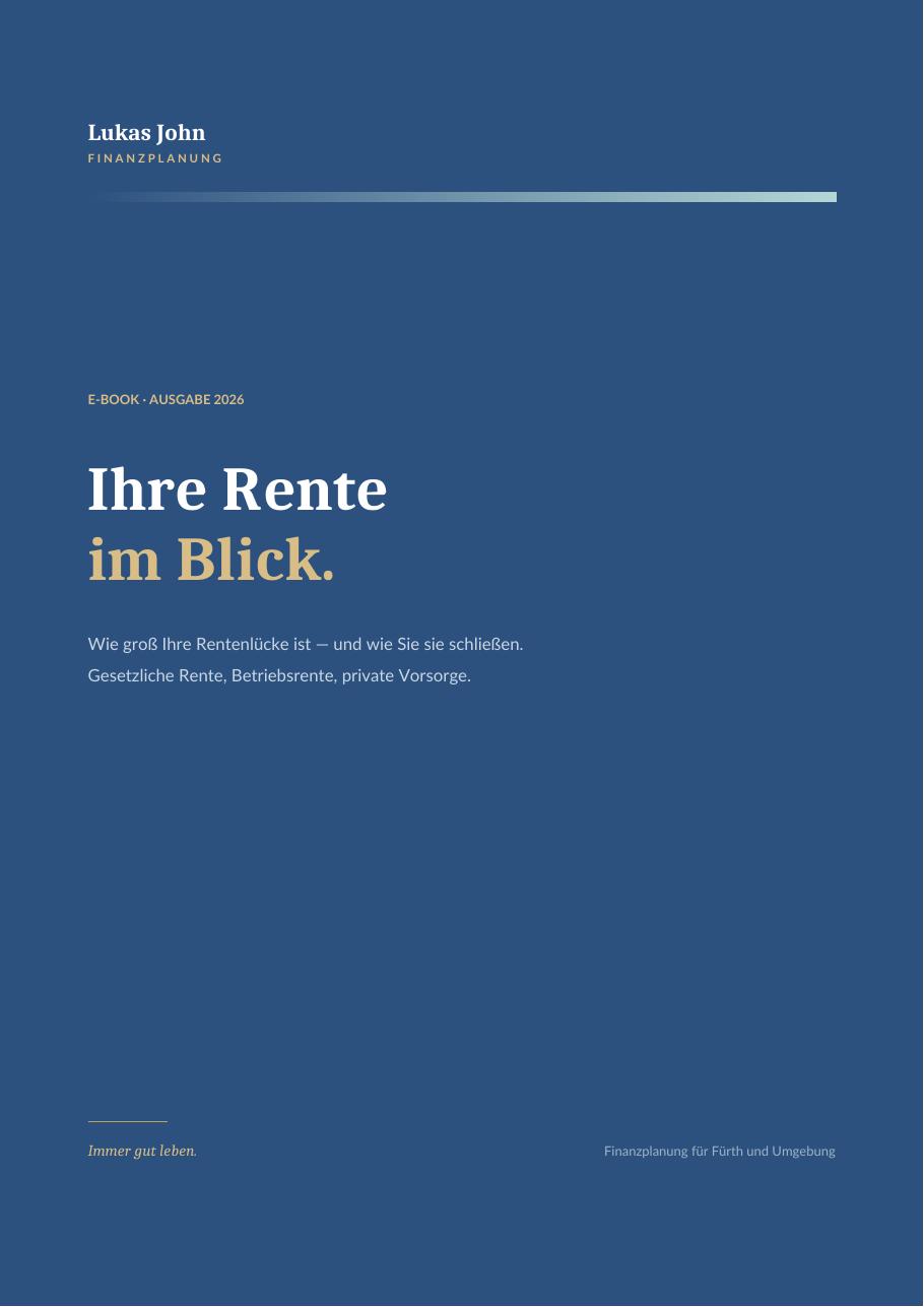Leitfaden Rente im Blick